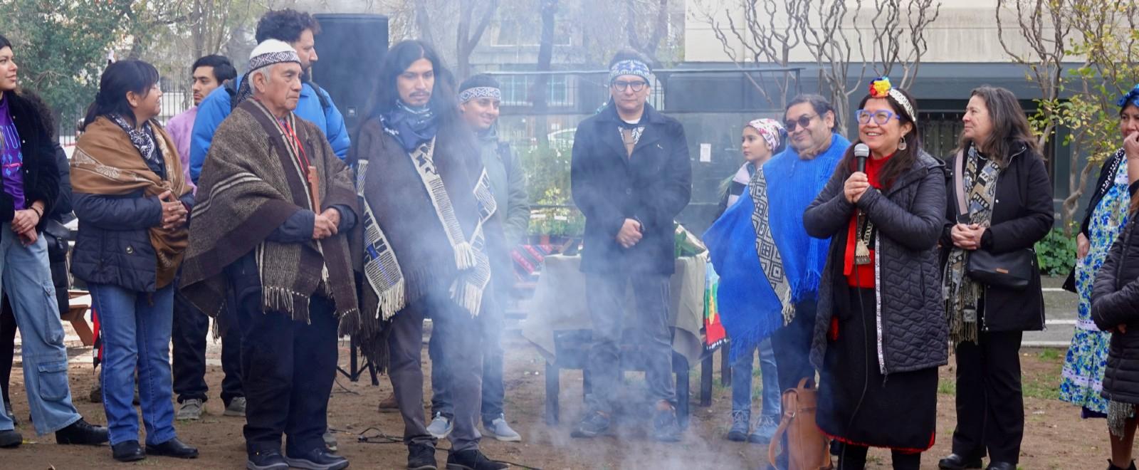 Ceremoniales aymara y mapuche dieron vida al nuevo ciclo indígena 2024